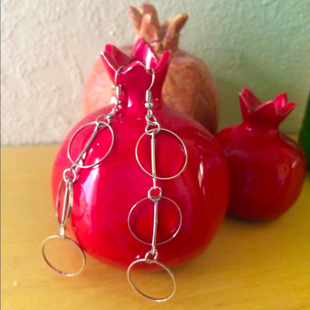 Linear Drop Earrings